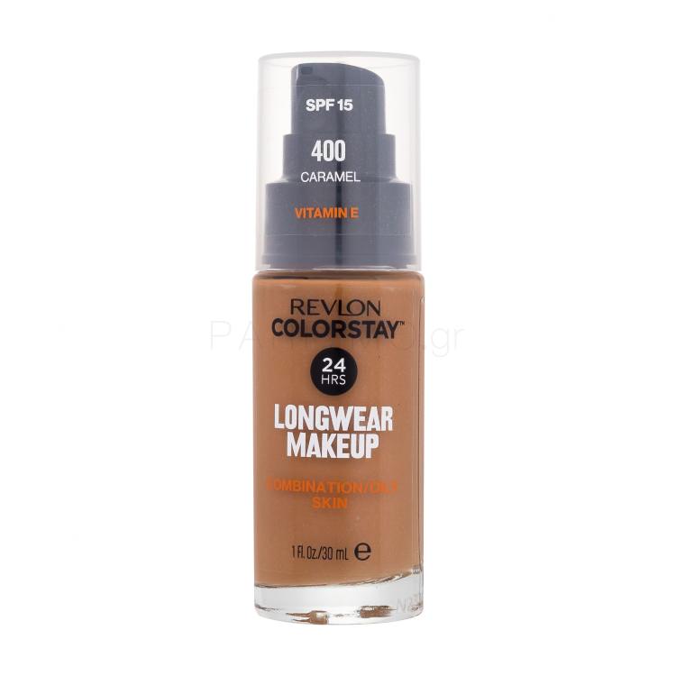 Revlon Colorstay Combination Oily Skin SPF15 Make up για γυναίκες 30 ml Απόχρωση 400 Caramel