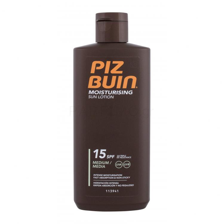 PIZ BUIN Moisturising Sun Lotion SPF15 Αντιηλιακό προϊόν για το σώμα 200 ml