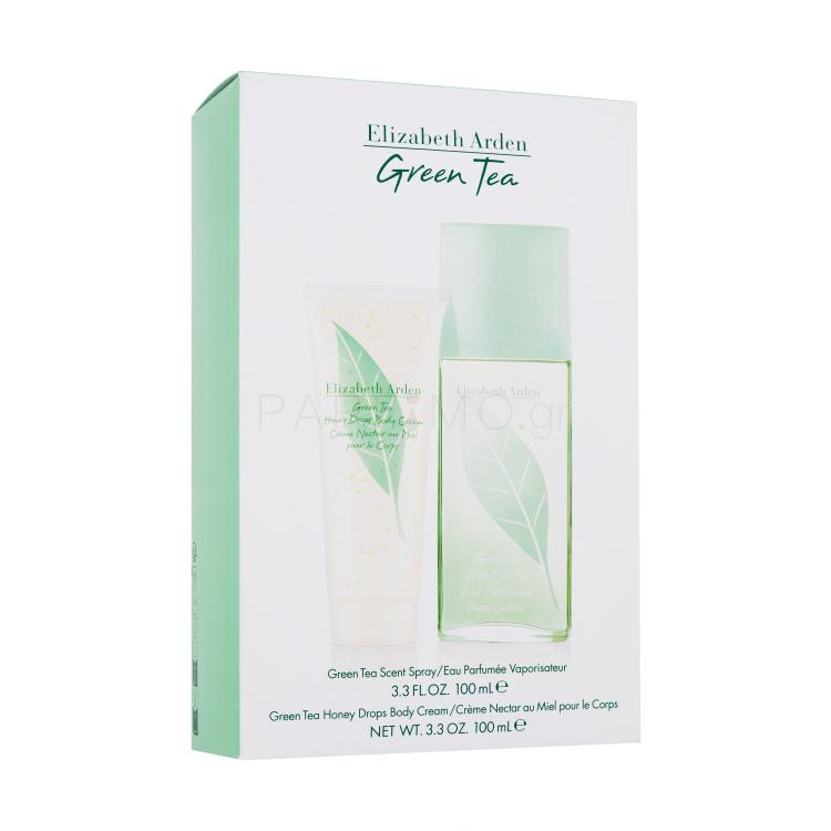 Elizabeth Arden Green Tea SET1 Σετ δώρου EDP 100 ml + κρέμα σώματος  Honey Drops 100 ml