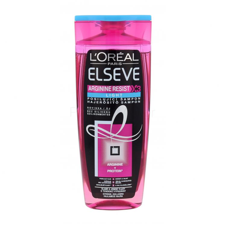 L&#039;Oréal Paris Elseve Arginine Resist X3 Light Shampoo Σαμπουάν για γυναίκες 250 ml