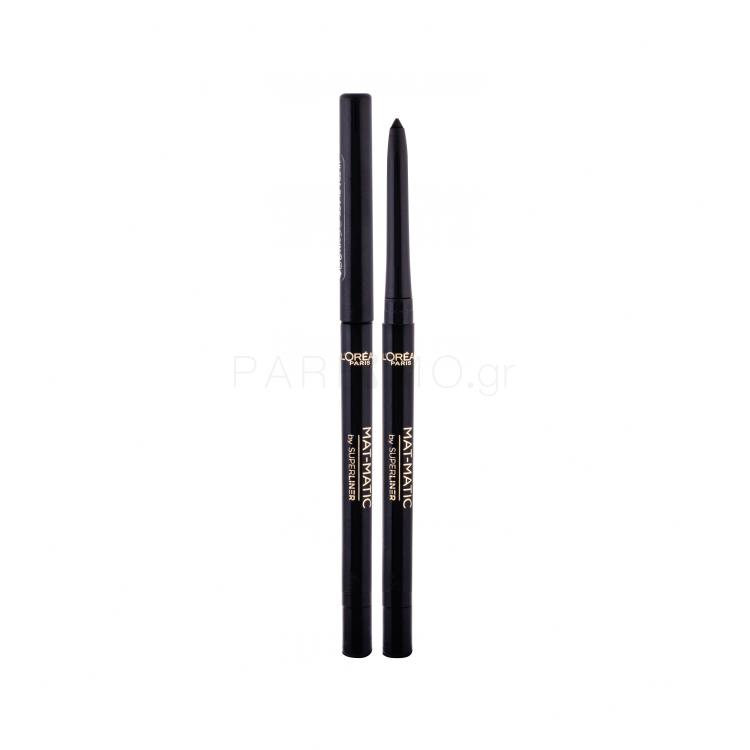 L&#039;Oréal Paris Super Liner Mat-MATIC Μολύβι για τα μάτια για γυναίκες 5 gr Απόχρωση Ultra Black