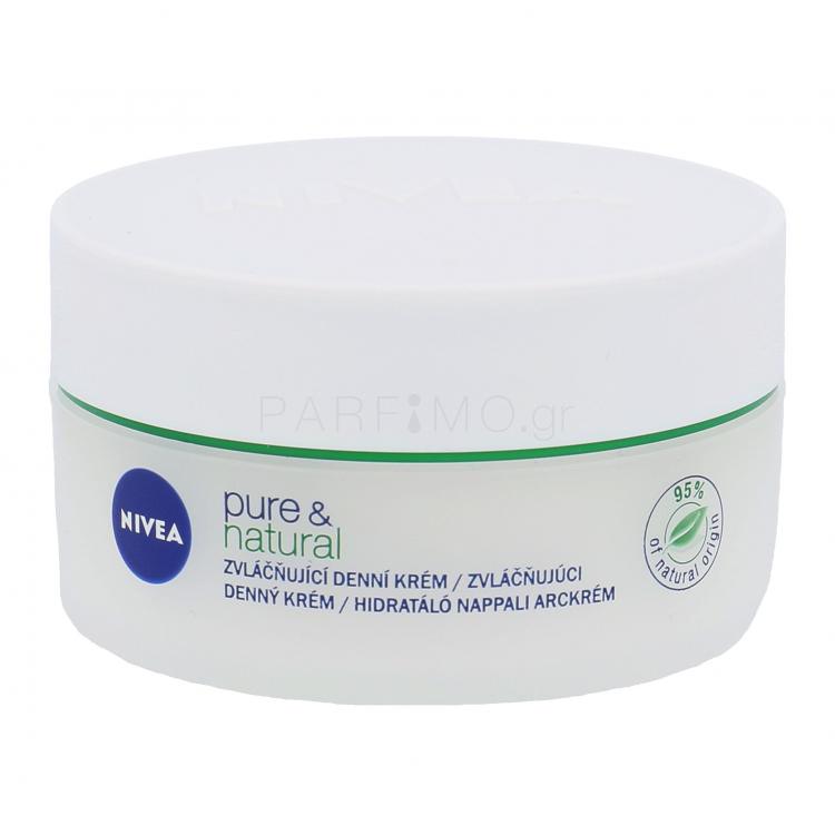 Nivea Pure &amp; Natural Κρέμα προσώπου ημέρας για γυναίκες 50 ml
