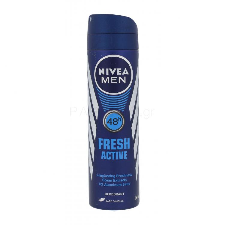 Nivea Men Fresh Active 48h Αποσμητικό για άνδρες 150 ml