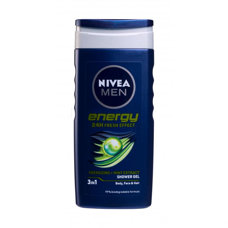 Nivea Men Energy Αφρόλουτρο για άνδρες 250 ml