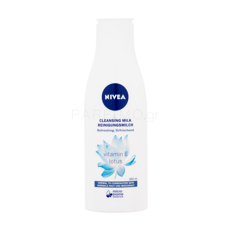 Nivea Refreshing Cleansing Milk Γαλάκτωμα για γυναίκες 200 ml