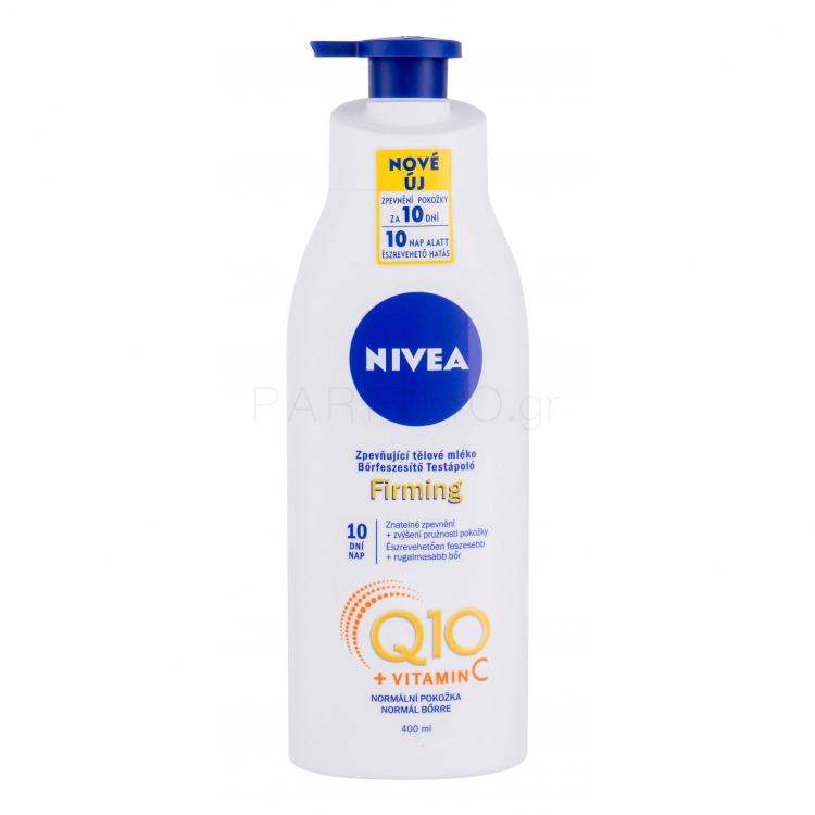 Nivea Q10 + Vitamin C Firming Λοσιόν σώματος για γυναίκες 400 ml