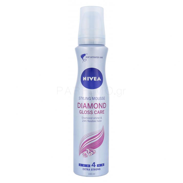 Nivea Diamond Gloss Care Αφρός μαλλιών για γυναίκες 150 ml