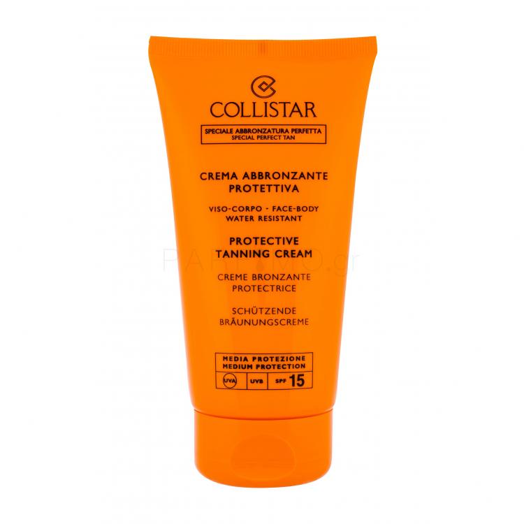 Collistar Special Perfect Tan Protective Tanning Cream SPF15 Αντιηλιακό προϊόν για το σώμα για γυναίκες 150 ml