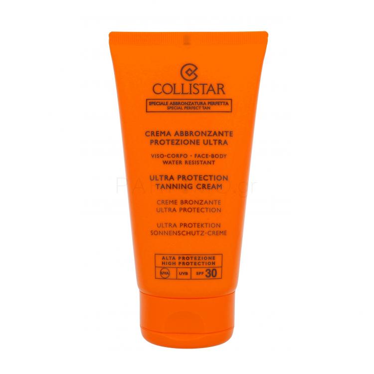 Collistar Special Perfect Tan Ultra Protection Tanning Cream SPF30 Αντιηλιακό προϊόν για το σώμα για γυναίκες 150 ml