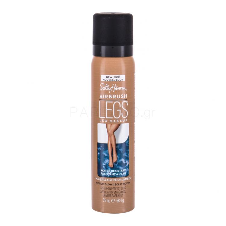 Sally Hansen Airbrush Legs Spray Self Tan για γυναίκες 75 ml Απόχρωση Medium Glow