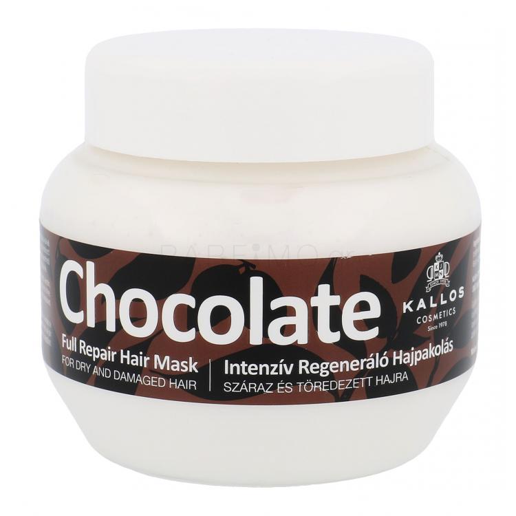 Kallos Cosmetics Chocolate Μάσκα μαλλιών για γυναίκες 275 ml