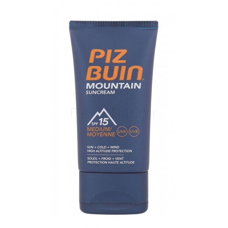 PIZ BUIN Mountain SPF15 Αντιηλιακό προϊόν προσώπου 40 ml