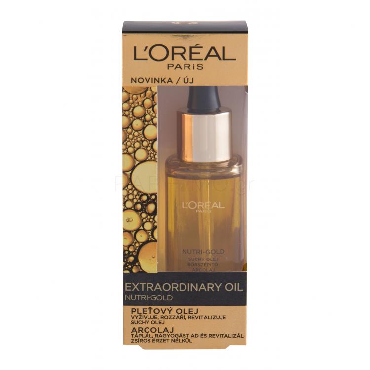 L&#039;Oréal Paris Nutri-Gold Extraordinary Oil Λάδι προσώπου για γυναίκες 30 ml