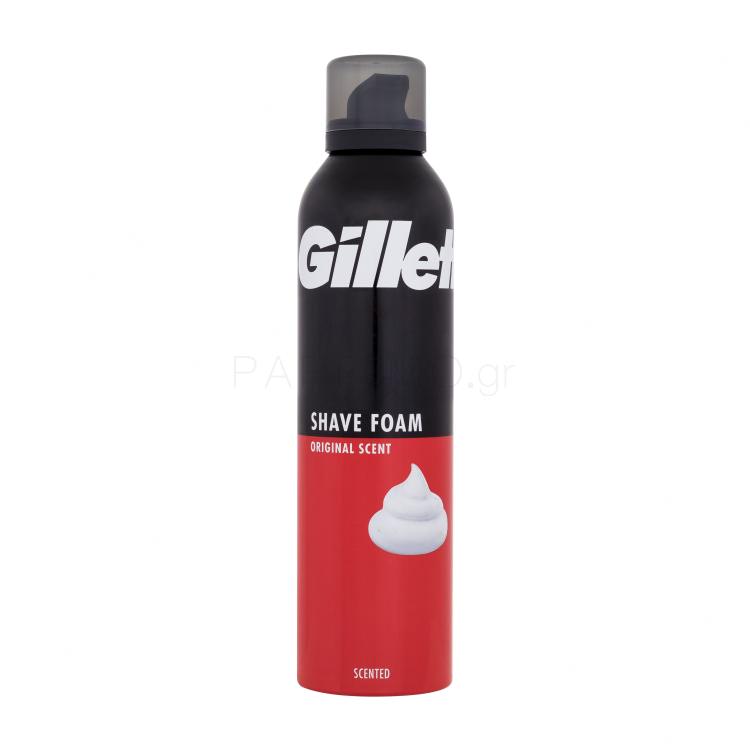 Gillette Shave Foam Original Scent Αφροί ξυρίσματος για άνδρες 300 ml