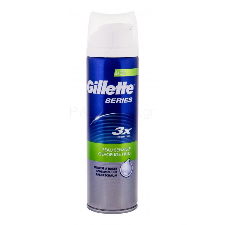 Gillette Series Sensitive Αφροί ξυρίσματος για άνδρες 250 ml