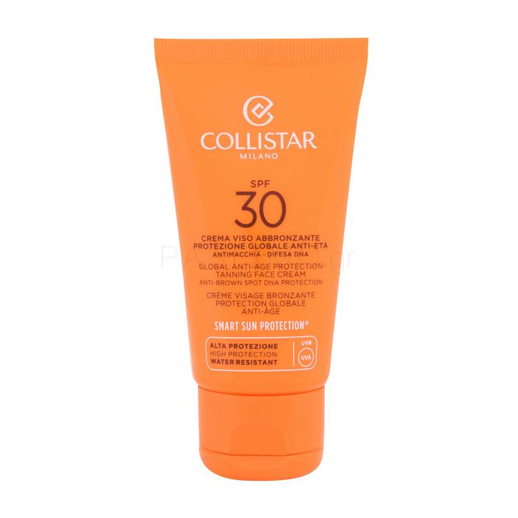 Collistar Special Perfect Tan Global Anti-Age Protection Tanning Face Cream SPF30 Αντιηλιακό προϊόν προσώπου για γυναίκες 50 ml