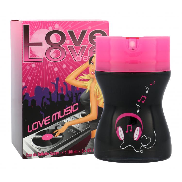 Love Love Love Music Eau de Toilette για γυναίκες 100 ml