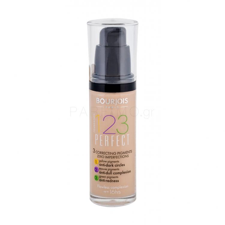 BOURJOIS Paris 123 Perfect Make up για γυναίκες 30 ml Απόχρωση 51 Light Vanilla