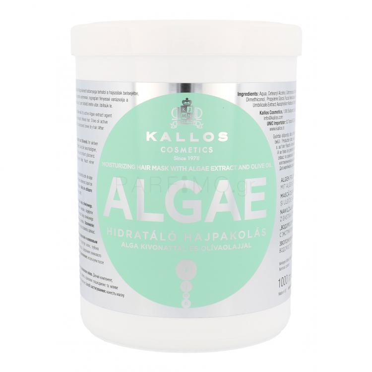 Kallos Cosmetics Algae Μάσκα μαλλιών για γυναίκες 1000 ml