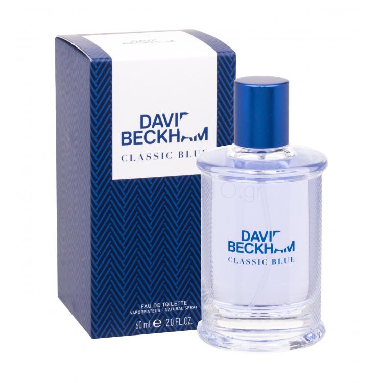 David Beckham Classic Blue Eau de Toilette για άνδρες 60 ml