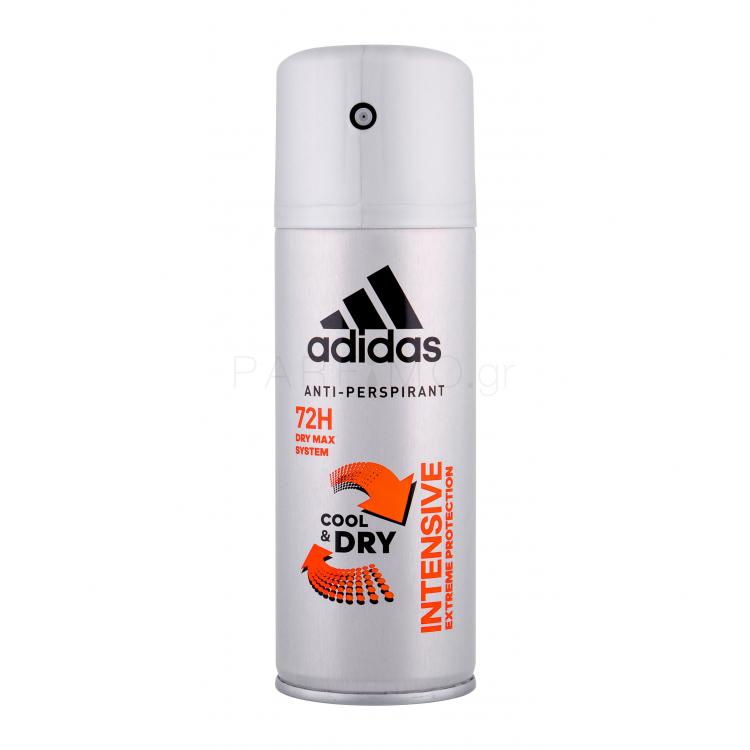 Adidas Intensive Cool &amp; Dry 72h Αντιιδρωτικό για άνδρες 150 ml