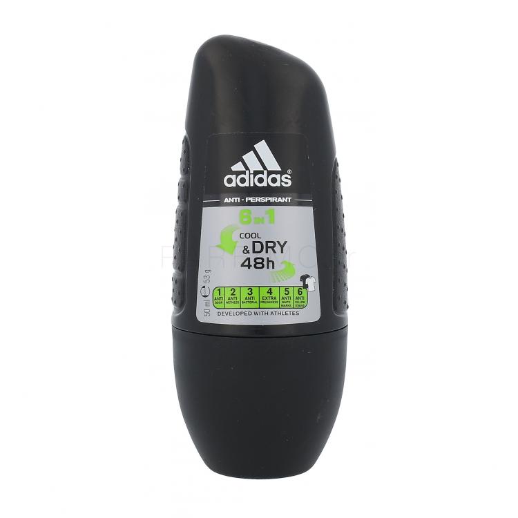 Adidas 6in1 Cool &amp; Dry 48h Αντιιδρωτικό για άνδρες 50 ml