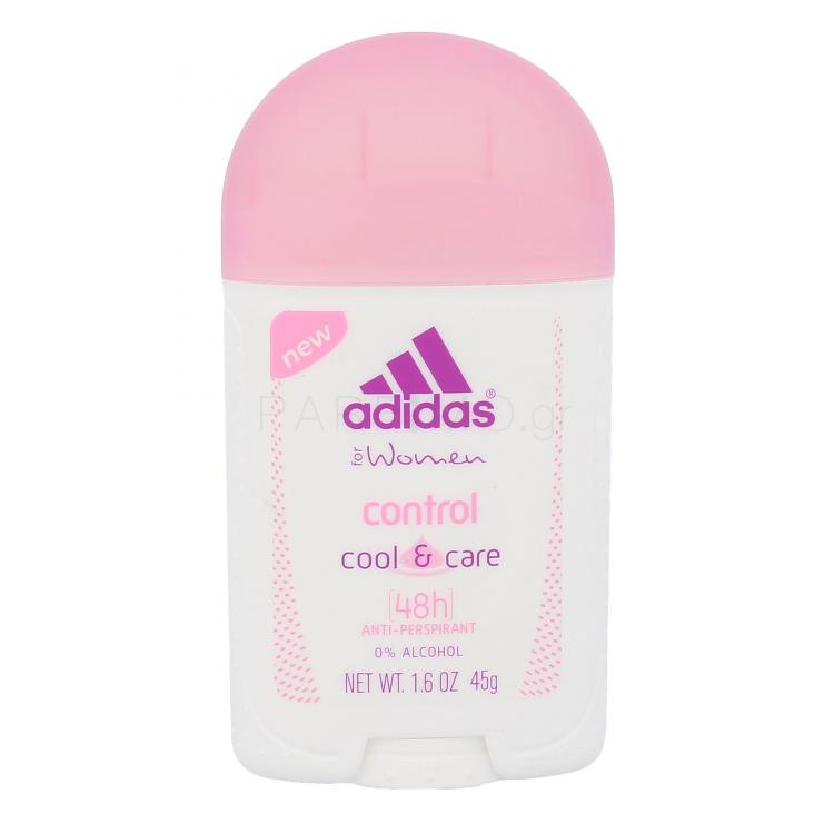 Adidas Control Cool &amp; Care 48h Αντιιδρωτικό για γυναίκες 42 ml
