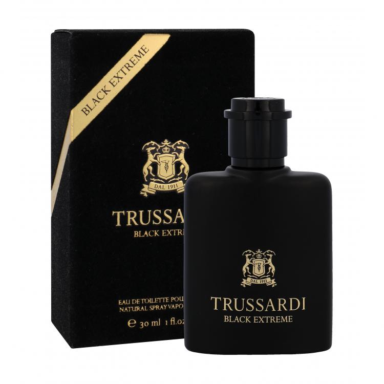 Trussardi Black Extreme Eau de Toilette για άνδρες 30 ml
