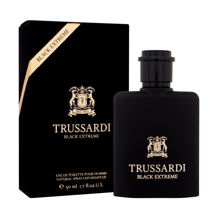 Trussardi Black Extreme Eau de Toilette για άνδρες 50 ml