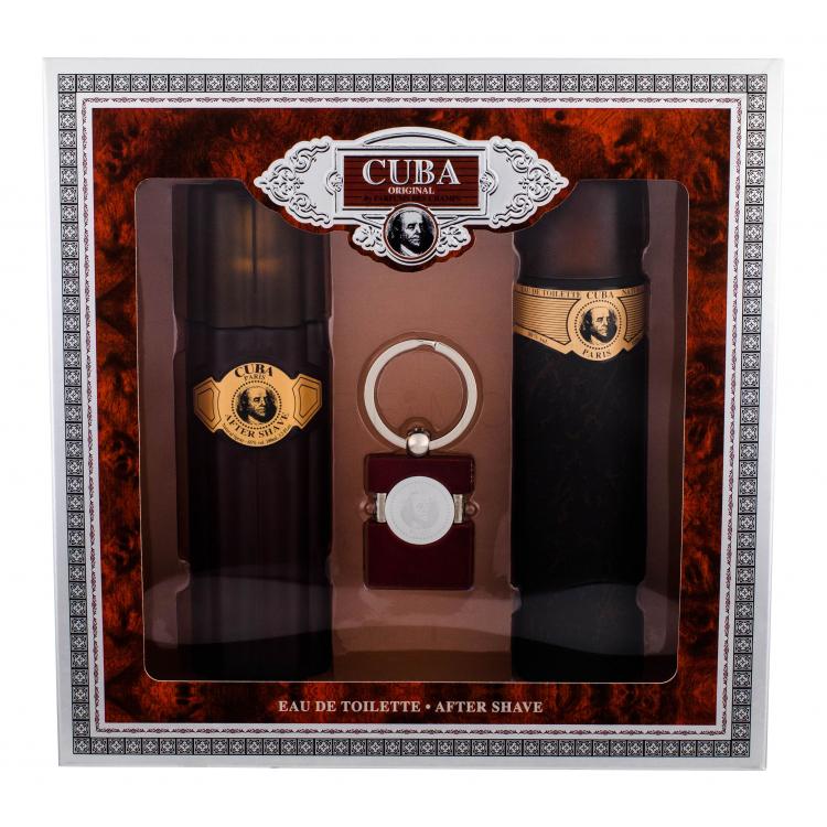 Cuba Gold Σετ δώρου EDT 100 ml + aftershave 100 ml + μπρελόκ