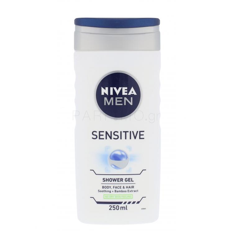 Nivea Men Sensitive Αφρόλουτρο για άνδρες 250 ml
