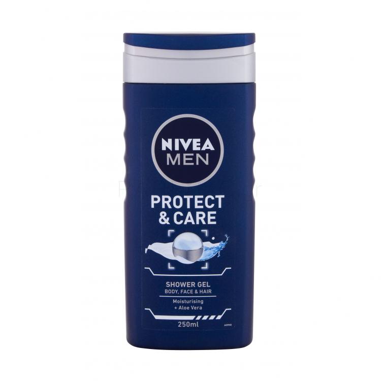 Nivea Men Protect &amp; Care Αφρόλουτρο για άνδρες 250 ml