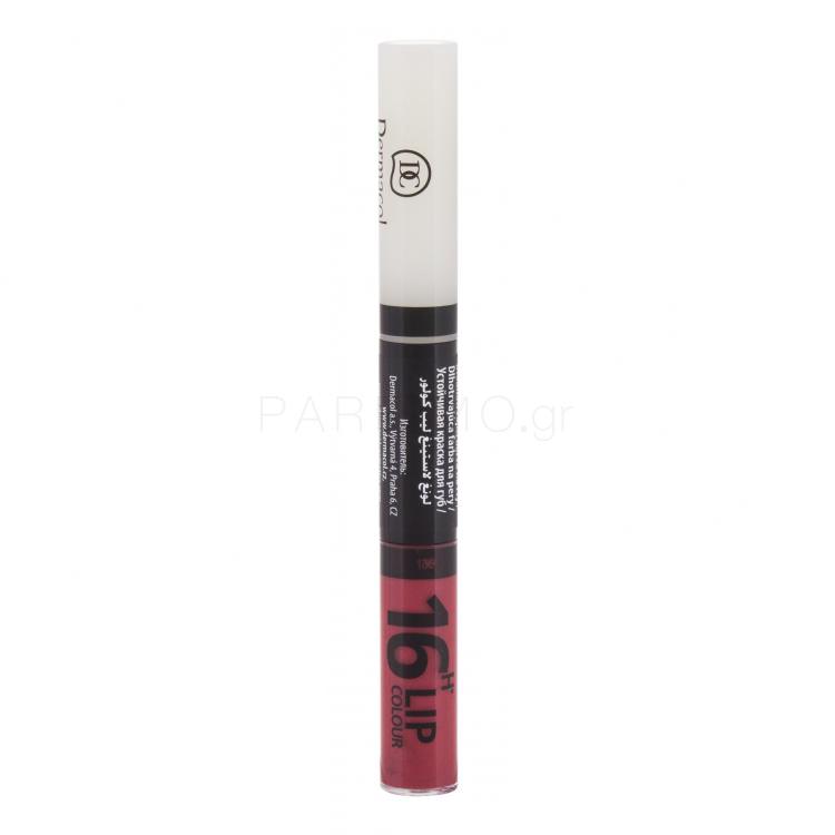 Dermacol 16H Lip Colour Κραγιόν για γυναίκες 4,8 gr Απόχρωση 06