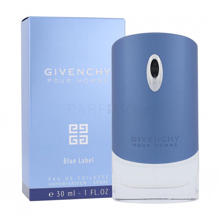 Givenchy Pour Homme Blue Label Eau de Toilette για άνδρες 30 ml
