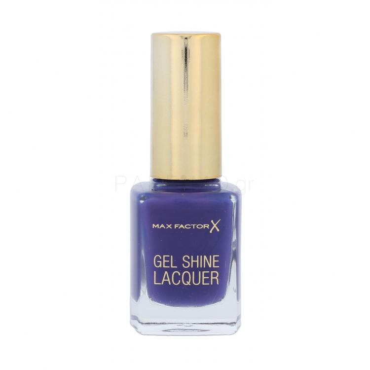 Max Factor Gel Shine Βερνίκι νυχιών για γυναίκες 11 ml Απόχρωση 35 Lacquered Violet