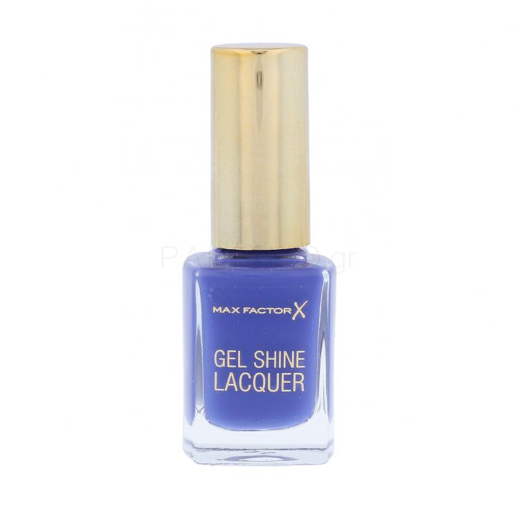 Max Factor Gel Shine Βερνίκι νυχιών για γυναίκες 11 ml Απόχρωση 40 Glazed Cobalt