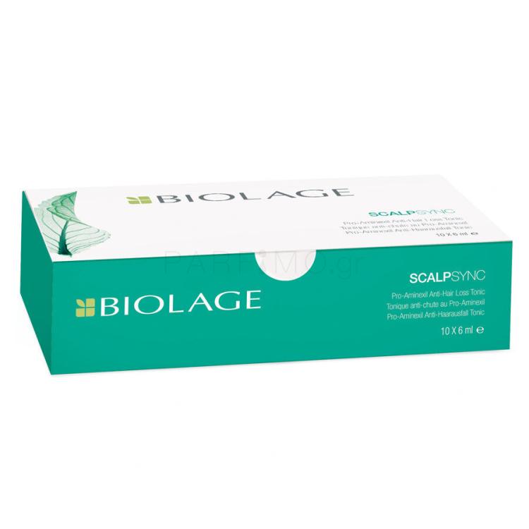 Biolage Scalp Sync Aminexil Hair Treatment Προϊόν κατά της τριχόπτωσης για γυναίκες 10x6 ml