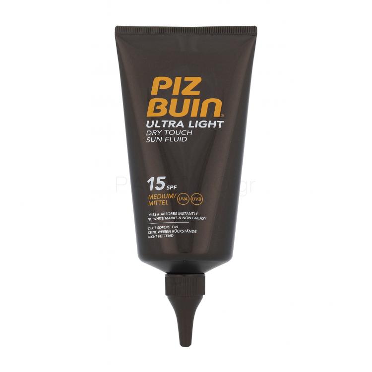 PIZ BUIN Ultra Light Dry Touch Sun Fluid SPF15 Αντιηλιακό προϊόν για το σώμα 150 ml