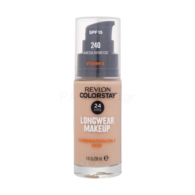 Revlon Colorstay Combination Oily Skin SPF15 Make up για γυναίκες 30 ml Απόχρωση 240 Medium Beige