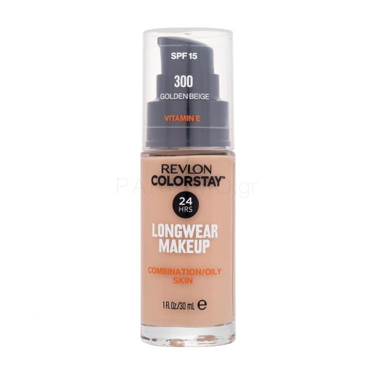 Revlon Colorstay Combination Oily Skin SPF15 Make up για γυναίκες 30 ml Απόχρωση 300 Golden Beige