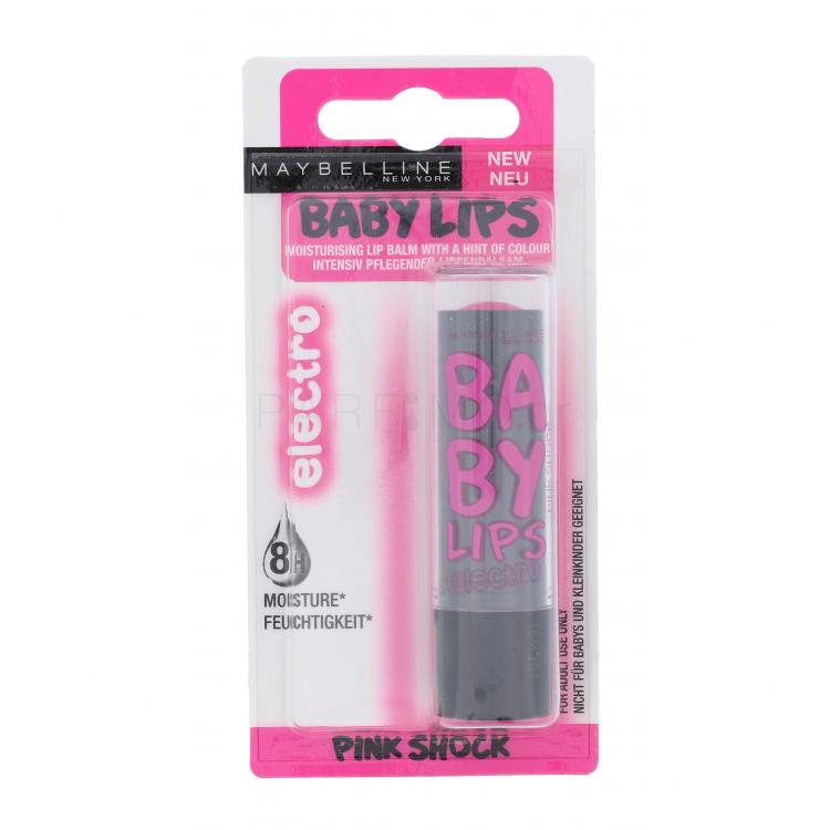 Maybelline Baby Lips Electro Βάλσαμο για τα χείλη για γυναίκες 4,4 gr Απόχρωση Pink Shock
