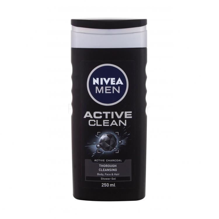 Nivea Men Active Clean Αφρόλουτρο για άνδρες 250 ml