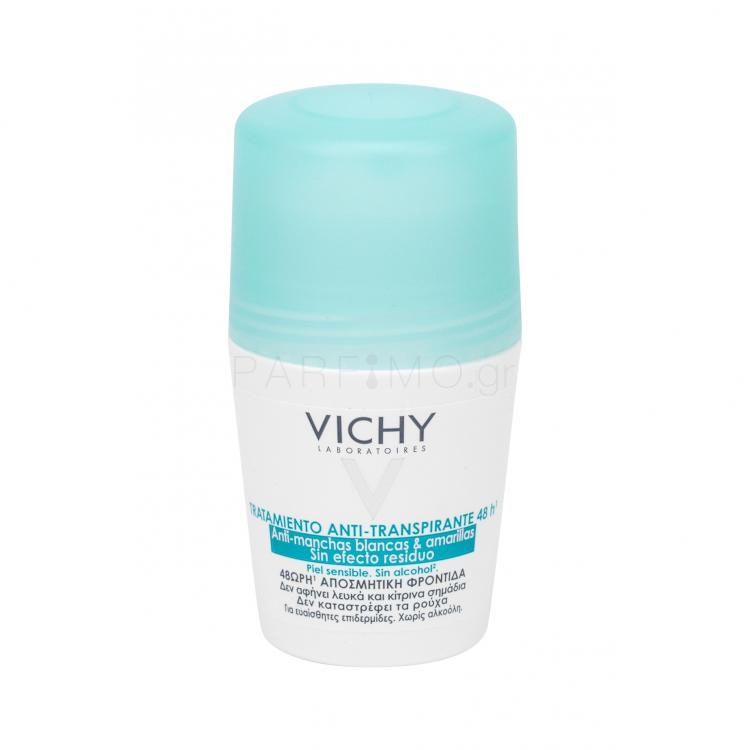 Vichy Antiperspirant No White Marks &amp; Yellow Stains Αντιιδρωτικό 50 ml