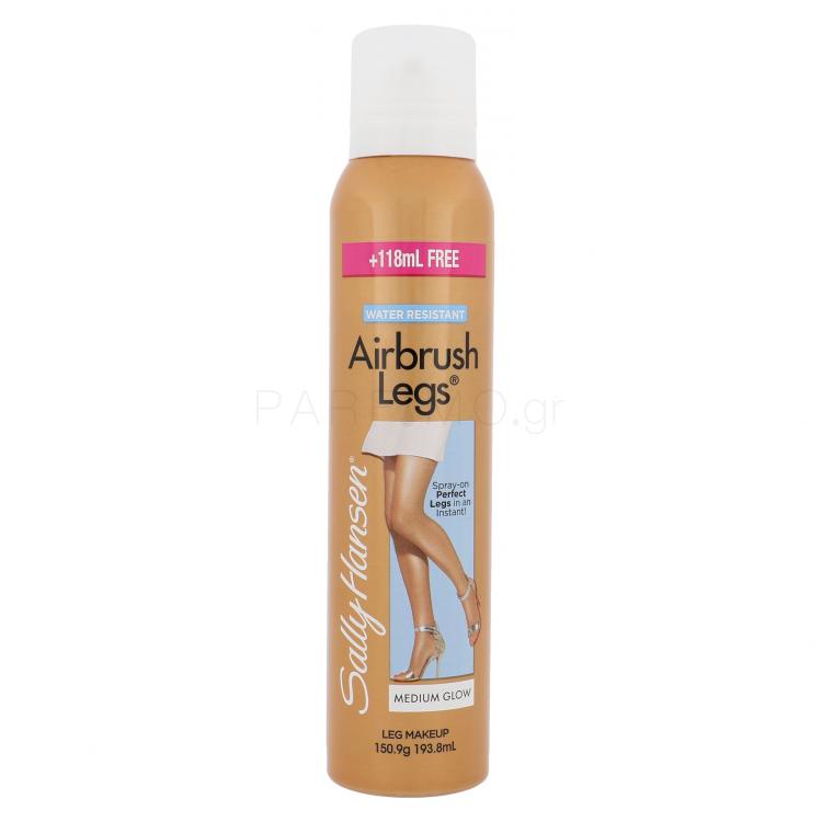 Sally Hansen Airbrush Legs Makeup Spray Self Tan για γυναίκες 193,8 ml Απόχρωση Medium Glow