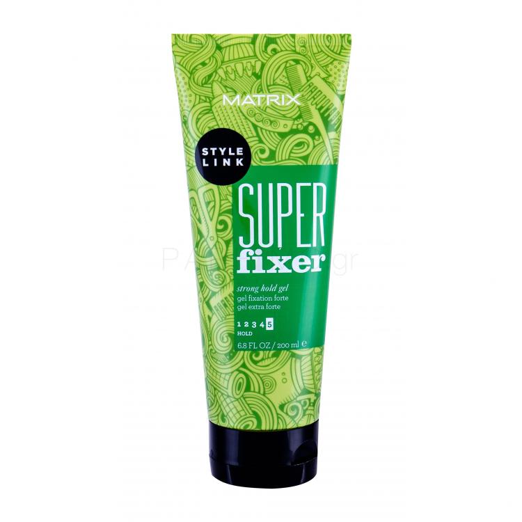 Matrix Style Link Super Fixer Τζελ μαλλιών για γυναίκες 200 ml