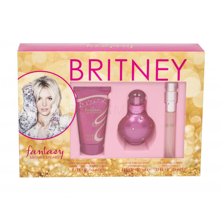 Britney Spears Fantasy Σετ δώρου EDP 30 ml + EDP 10 ml + λοσιόν σώματος 50 ml