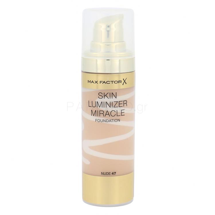 Max Factor Skin Luminizer Make up για γυναίκες 30 ml Απόχρωση 47 Nude