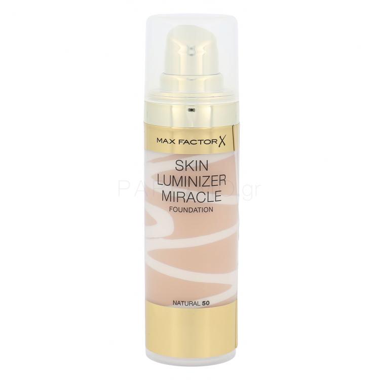 Max Factor Skin Luminizer Make up για γυναίκες 30 ml Απόχρωση 50 Natural