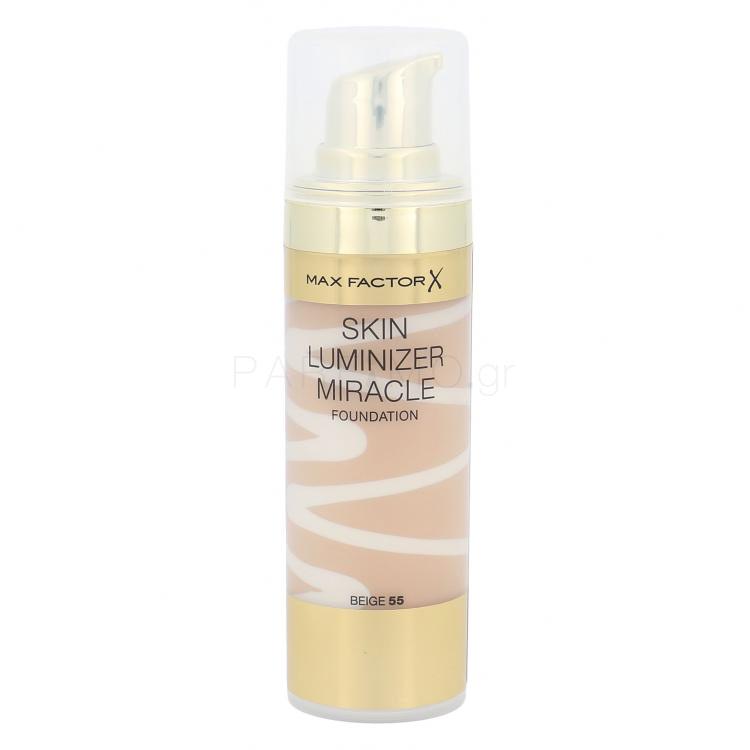 Max Factor Skin Luminizer Make up για γυναίκες 30 ml Απόχρωση 55 Beige