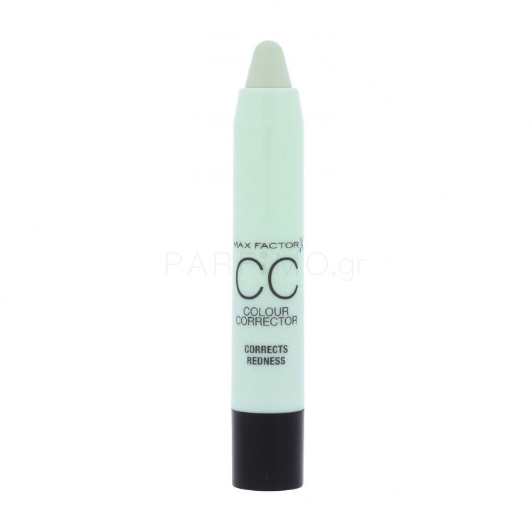 Max Factor CC Colour Corrector Concealer για γυναίκες 3,3 gr Απόχρωση Redness